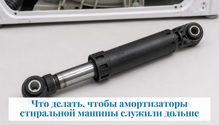 Что делать, чтобы амортизаторы стиральной машины служили дольше Что делать, чтобы амортизаторы стиральной машины служили дольше