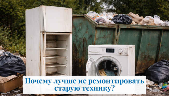Почему лучше не ремонтировать старую технику: правда, которую не любят слышать Почему лучше не ремонтировать старую технику: правда, которую не любят слышать