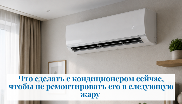 Что сделать с кондиционером сейчас, чтобы не ремонтировать его в следующую жару Что сделать с кондиционером сейчас, чтобы не ремонтировать его в следующую жару