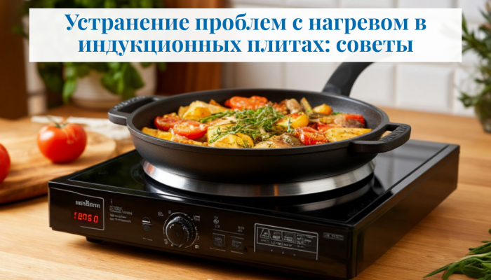 Устранение проблем с нагревом в индукционных плитах: советы Устранение проблем с нагревом в индукционных плитах: советы