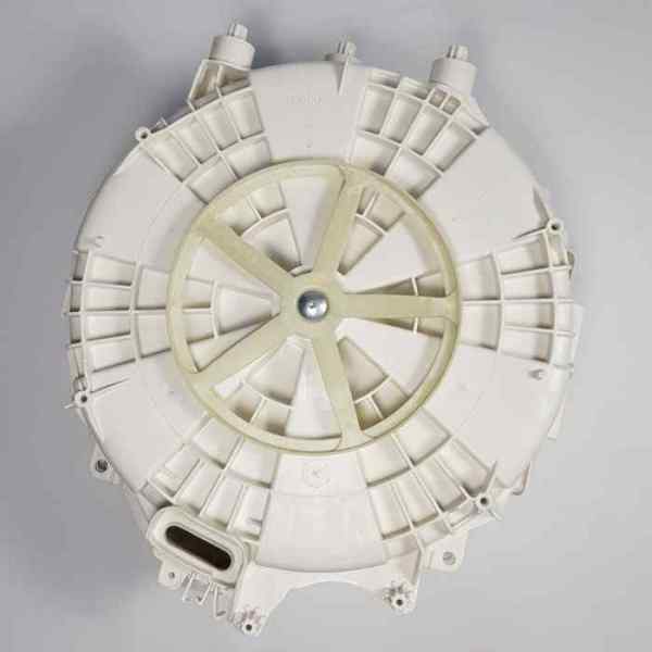Бак стиральной машины Indesit в сборе C00118020, барабан стиральной машины