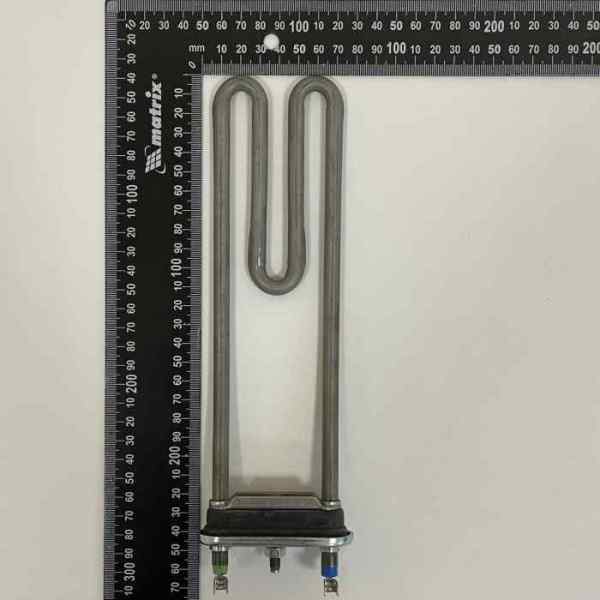 ТЭН стиральных машин 2,0 кВт Ariston, Indesit C00033055 (6834) гнутый, с буртом, L235мм, TW, HTR004ID