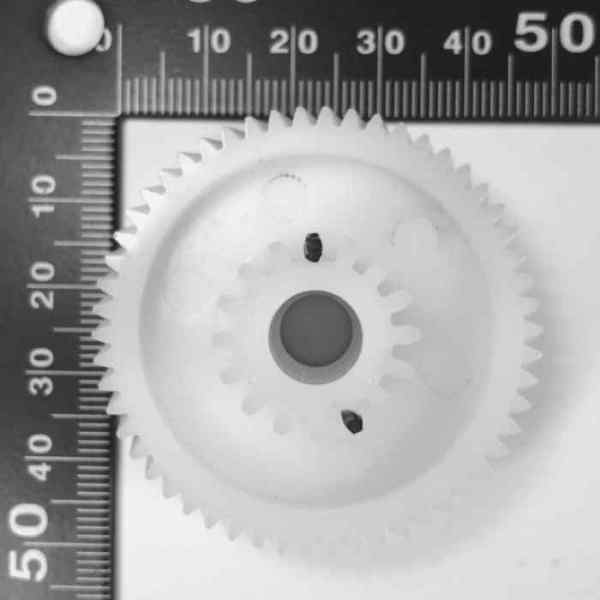 Шестерня мясорубки Elenberg, Panasonic, Vitek MM0329W (47/17мм, 54/16шт, H35/h12, d8, K/П)