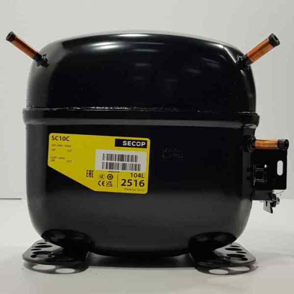 Компрессор SECOP SC10C R-22 (341Вт/-23,3°С, 10,29см3)