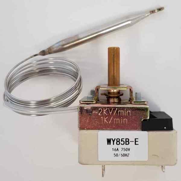 Терморегулятор капиллярный WY85B-E (30-80°С) для электрокотлов