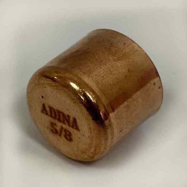 Заглушка медная 3/4" 19,05мм