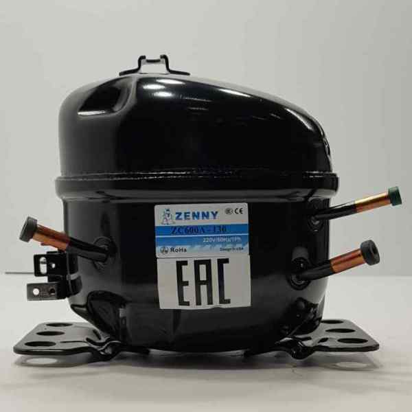Компрессор Zenny ZC600A-130 R-600a (130Вт/-23.3°С, 7,5cm3)
