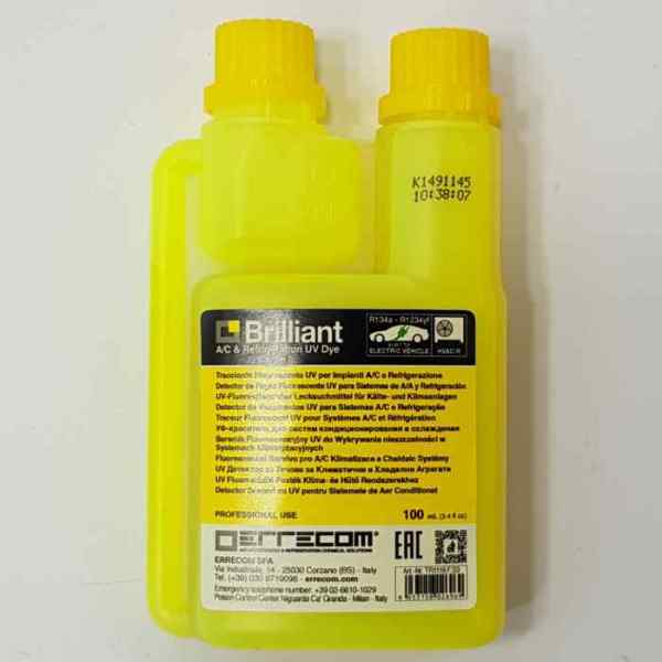 Течеискатель UV-добавка Errecom (Brilliant HVAC, 100мл) TR1119.F.S1