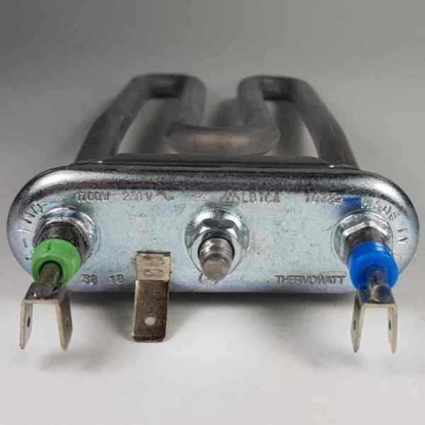 ТЭН стиральных машин 1,7 кВт Ariston C00066086 гнутый, L170, TW