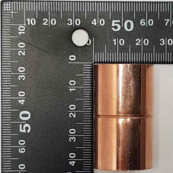 Муфта медная 7/8" 22,22мм