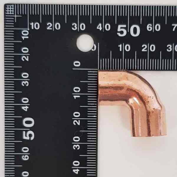 Угол медный 1/2" 12,7мм