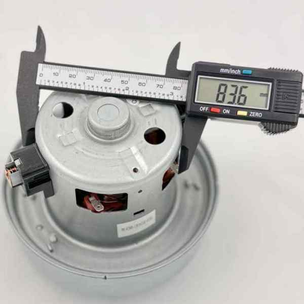 Двигатель пылесоса 1800Вт (H118, h35, d135мм) Samsung DJ31-00067P, VCM-K70GUAA, VAC044UN