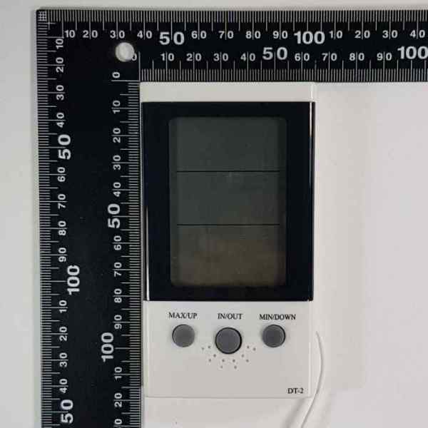 Термометр DT-2 (гигрометр, часы, 2 датчика)