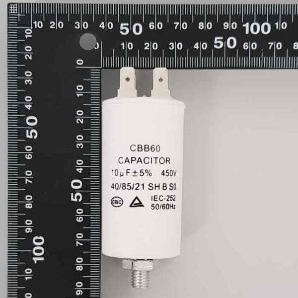 Конденсатор CBB60  10мкФ 