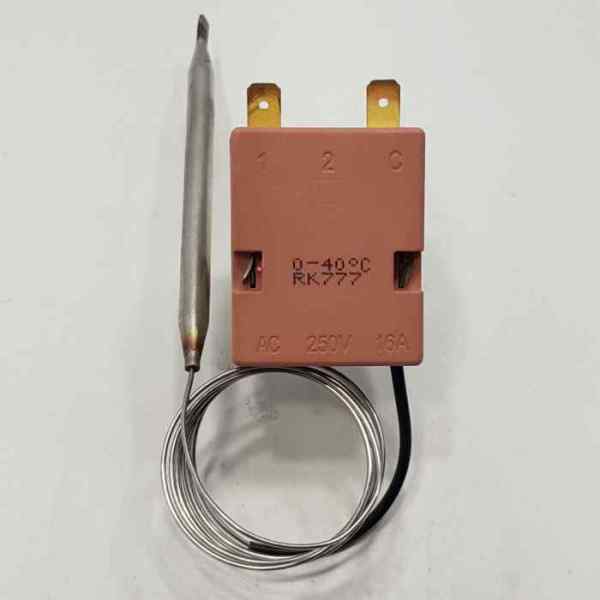 Терморегулятор капиллярный WY40F-P (0-40°С) для тепловых пушек с ручкой