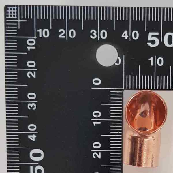 Угол медный 1/2" 12,7мм
