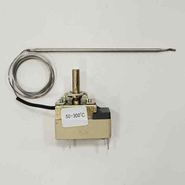 Терморегулятор духовки Hansa, Fagor 16А/1м/50-300°С, шток 17мм, 8032828, 8007537, 8040983, COK200AA