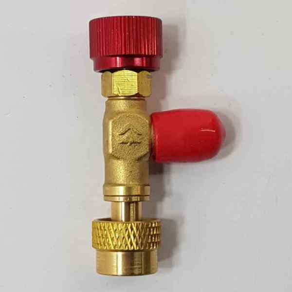 Вентиль заправочный (сервисный) HS-1223 Hongsen 5/16M - 5/16F (R-32/R-410)