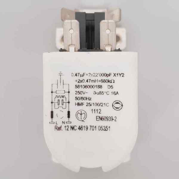 Фильтр шумоподавления 0,47µF (58106000188)