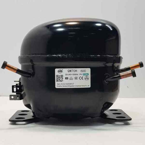 Компрессор Wansheng QM70H R-134a (280Вт/-15°C; 789Вт/+7.2°C; 7cm3)