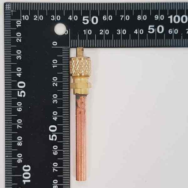 Штуцер Шредера с трубкой (1/4"*0,5*50)