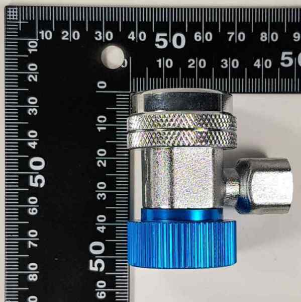 Муфта/вентиль для заправки автокондиционеров QC-17L/QC-ML, низкого давления 