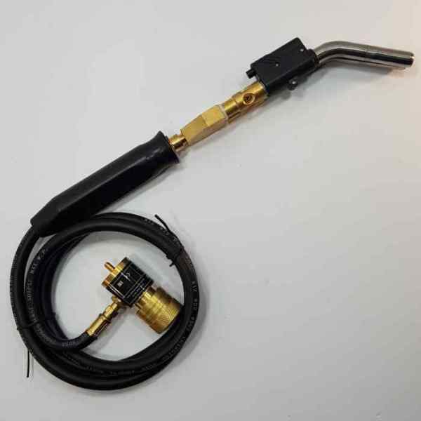 Горелка на MAPP газ HT-2C двойная (с поджигом, с шлангом)