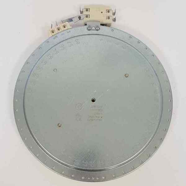 Конфорка для бытовых плит, стеклокерамика D230 2,1/0,7кВт 2302333832, 481231018895, COK1054UN (двухзонная)
