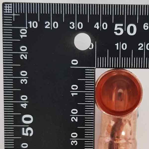 Отвод медный 90градусов 3/4" 19,05мм