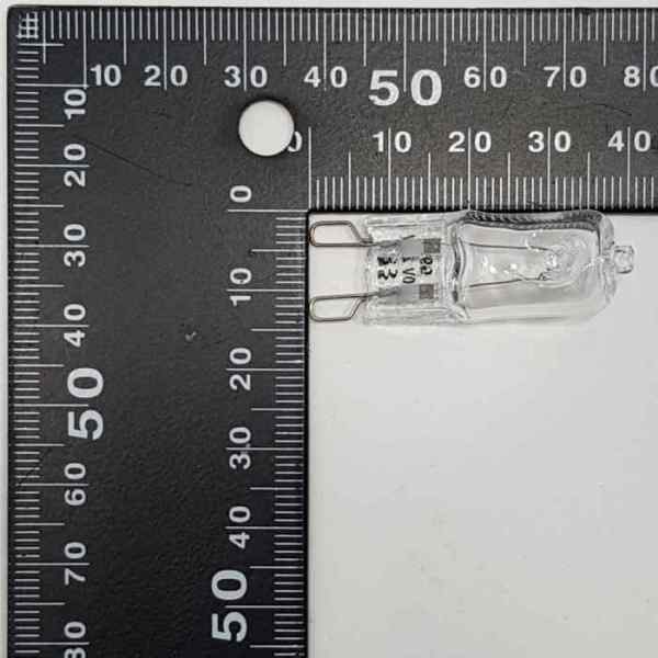 Лампочка для духового шкафа 25Вт, G9, 300°С, галогеновая, Bosch, Siemens 607291