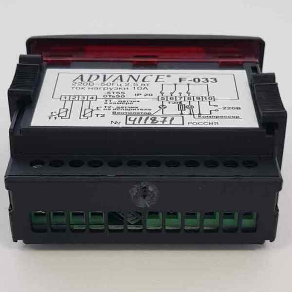 Контроллер ADVANCE F-033 (аналог ID-974) (3 реле, 2 датчика)