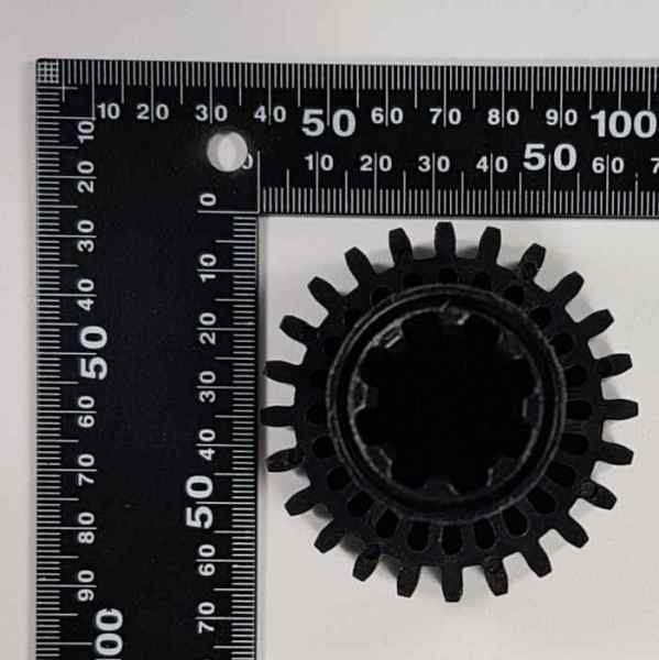 Шестерня мясорубки Braun 4195612, 67051414 (61/24мм, 24/8шт, H78/h20, d8, П/П) под шнек