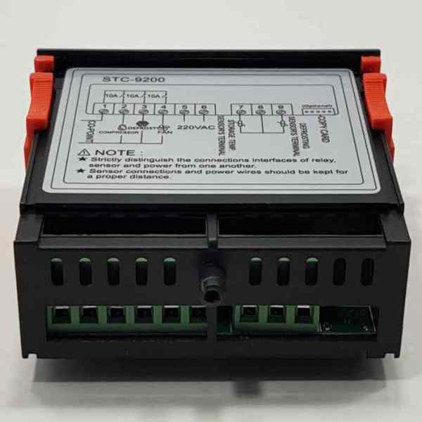 Контроллер STC-9200 2 датчика температуры (-50 +50) (аналог EW-974-PLUS с 2 датчиками (ELIWELL))