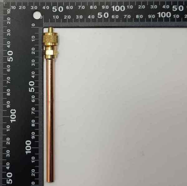 Штуцер Шредера с трубкой (1/4"*1.0*100)