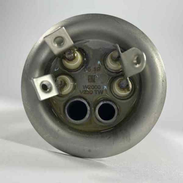 ТЭН (И) RF 64/2,0кВт(1,3+0,7)/М4 медный, латунный фланец, L-320мм (замена 66854) водонагревателя Термекс, контакт М4, Thermowatt