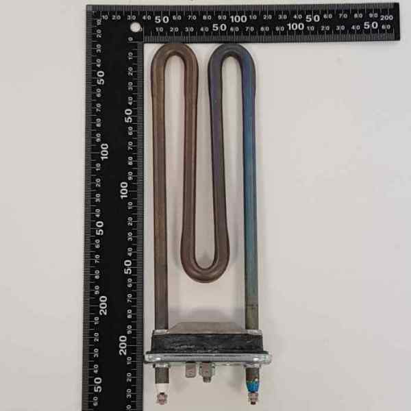 ТЭН стиральных машин 2,0 кВт Bosch/Gorenje 267512,643463 с отверст. под датчик, буртом, L203 Irca, HTR003GO