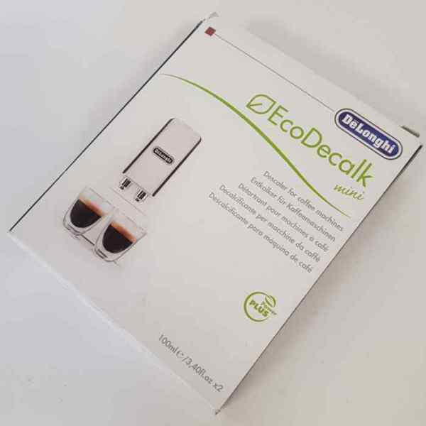 Специальный натуральный декальцификатор EcoDecalk DELONGHI 5513296011 (2*100мл) DLSC200