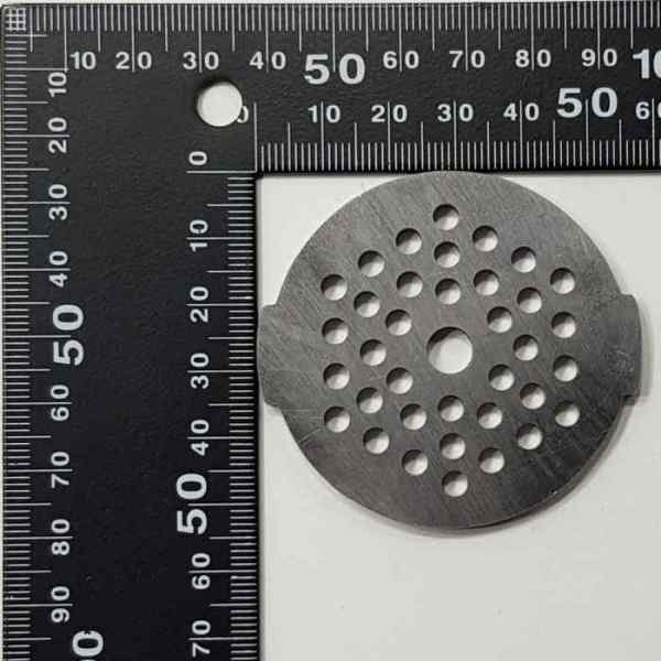 Решетка мясорубки Moulinex SS-192248, (D=54, H=4, d 3.5)