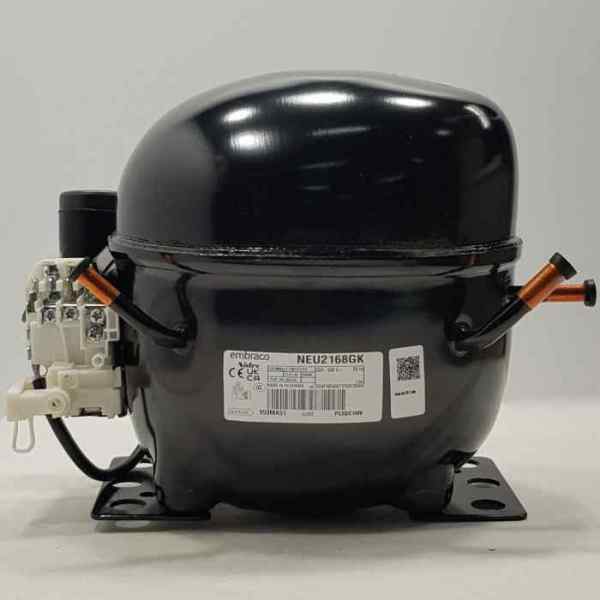 Компрессор ASPERA NEU 2168 GK/GKA R-404a (744Вт/-23.3°C; 1219Вт/-15°C; 14.3cm3)