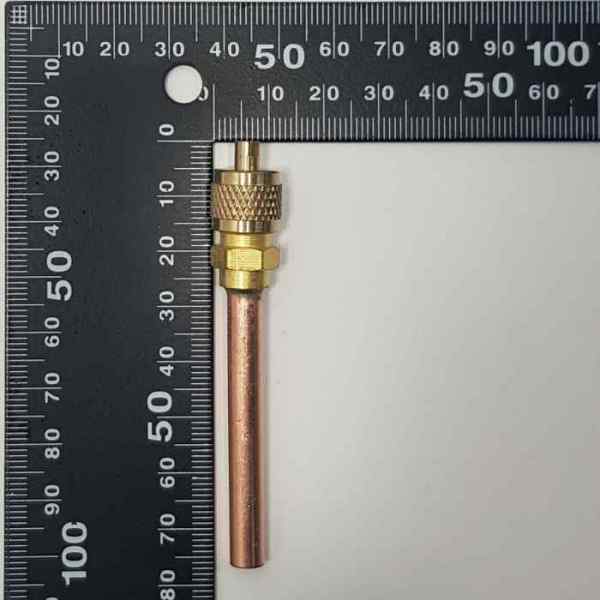 Штуцер Шредера с трубкой (1/4"*1.0* 50)