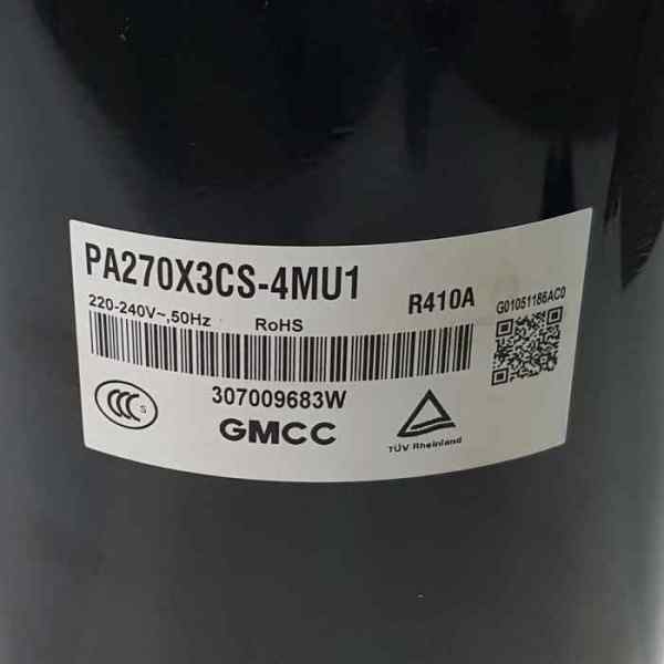 Компрессор GMCC PA270X3CS-4MU1 R-410 (6720Вт, 23000 BTU)