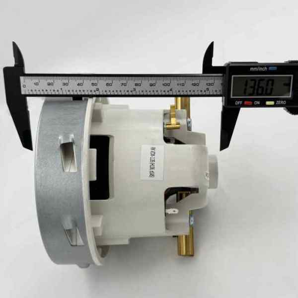 Двигатель пылесоса 1350Вт (H136, d145мм) Karcher 11me65, 063700003.07, E063700003, Ametek. Медь