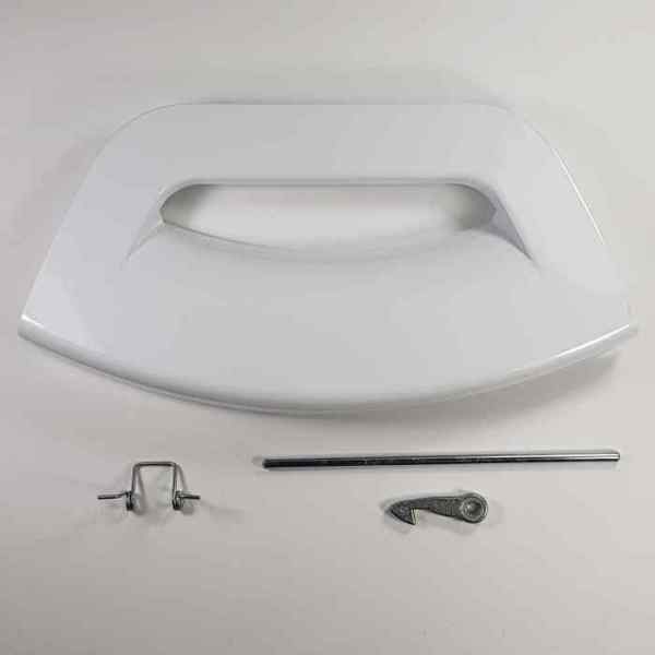 Ручка люка Ariston-Indesit C00287785 (507932) белая, стиральной машины