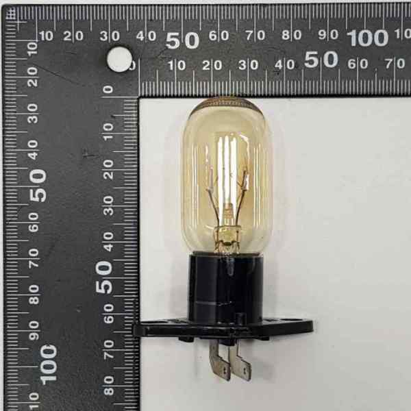 Лампа для микроволновой печи 25Вт (230V) контакты под углом 90гр.