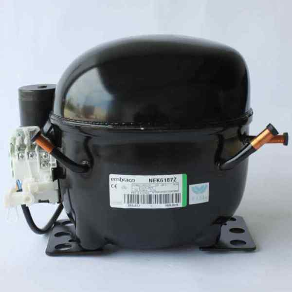 Компрессор ASPERA NEK 6187 Z R-134a (715Вт/0°C; 967Вт/+7.2°C; 10cm3)