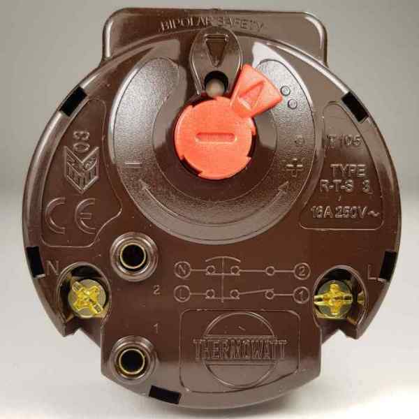 Терморегулятор бойлера стержневой RTS 300 70/83°С 16А (181385) TW