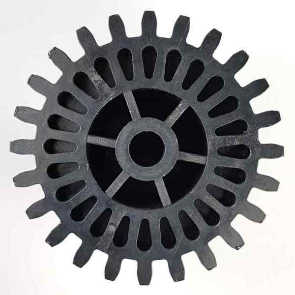 Шестерня мясорубки Braun 4195612, 67051414 (61/24мм, 24/8шт, H78/h20, d8, П/П) под шнек
