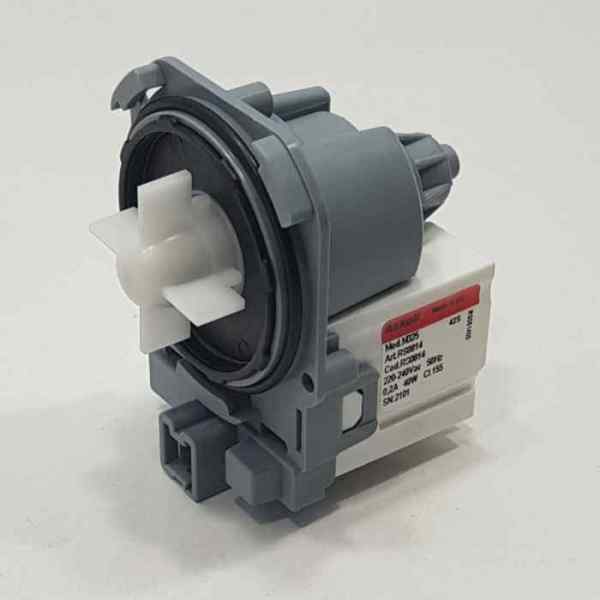 Насос сливной Bosch (Askoll) 40Вт (3 защелки, клеммы вместе спереди)