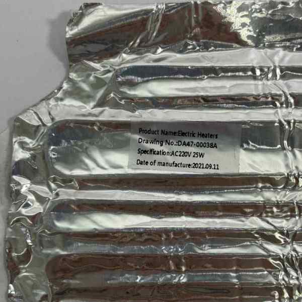 ТЭН оттайки Samsung DA47-00038A (25Вт) (самоклейка) 
