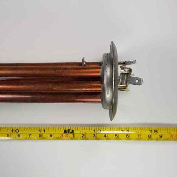 ТЭН (К) RF 64/2,0кВт(1,3+0,7)/М4 медный, L-350мм (66053) водонагревателя Термекс, гнутый, разъём "папа"